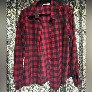 Mens Fleece Flannel